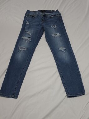 Judy Blue Medium Wash Distressed Jeans